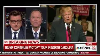 Rep. Schiff Discusses Disastrous Pick of Michael Flynn for Trump White House on MSNBC