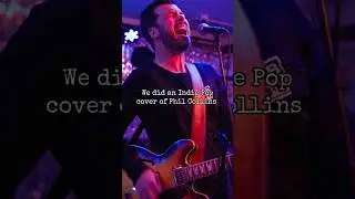 Phil Collins cover songs hit different 🖤 #coversong #indiepop #livemusic #ytshorts #alternativerock