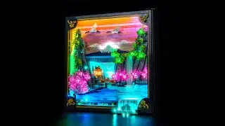 BrickBling Light Kit for LEGO Art Japanese Cherry Blossom Landscape 31218