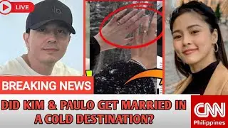 DID KIM AND PAULO GET MARRIED IN A COLD DESTINATION? WEDDING RING REVEALED, EVERYONE FEELS THE KILIG