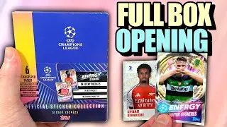 *NEW* TOPPS CHAMPIONS LEAGUE 2024/2025 STICKER COLLECTION | Full Box Opening | Hero Pack