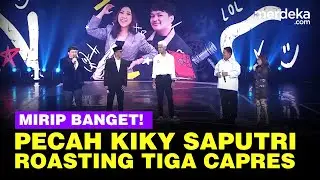 Satu Studio Ngakak Kiky Saputri Roasting Tiga Capres Sampai Joget, Mirip Banget!