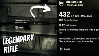 The Eraser Legendary RIFLE  Location - Dying Light The Beast