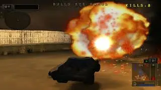 Twisted Metal: Black Drive-In Endurance 68 Kills as Brimstone