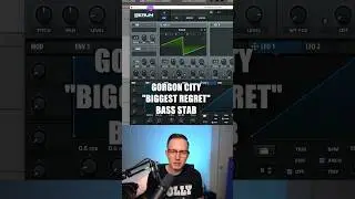 How to: Gorgon City &ldquo;Biggest Regret&rdquo; Bass Stab Synth in Serum #samsmyers