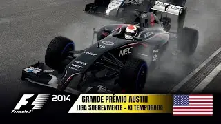 GP DOS ESTADOS UNIDOS (AUSTIN) - F1 2014 LIGA SOBREVIVENTES - XI TEMPORADA - PS3 ONLINE
