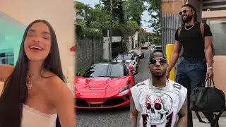El Pelotero Tatis Jr Lleg&oacute; Hoy a La Casa de Crusita En Sus Carros a Enamorarla Crazy Se Puso Celoso