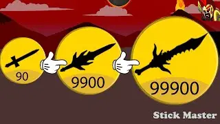 MOD POWER EVOLUTION SWORDWRATH ITEM LEVEL 1 TO MAX LEVEL 9999 EPIC | STICK WAR LEGACY | STICK MASTER