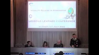Closing of the 2022 Stability Policing Lessons Learned Conference