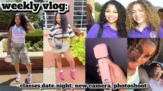 WEEKLY VLOG: classes, date night, new camera, church