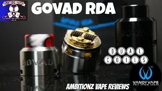Обзор и розыгрыш Govad RDA от Vandy Vape (закрыт) | Да, двойная спираль!