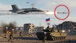 US Female F/A-18 Hornet Pilot SHOCKS Russian Troops on the Battlefield