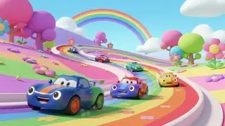 Color Change Cars Song for Kids | Fun Vehicle & Learning Song, Toddler Nursery Rhymes & Baby Songs 🚗