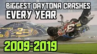 Biggest Daytona July Crash Every Year 2009-2019