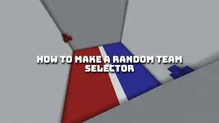 Minecraft Random Team Selector | Tutorial