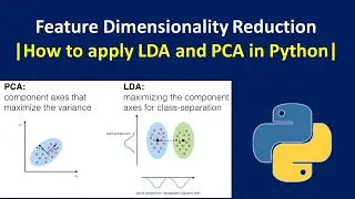 Feature Dimension Reduction Using LDA and PCA in Python - Principal Component Analysis in Python