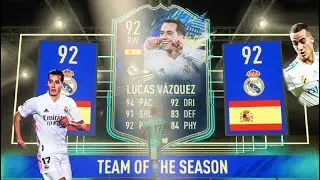 Lucas Vazquez TOTS in a 75+ pack! (400k)