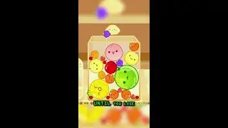 Suika game... but bouncy! #suikagame #gaming #gamedev #codebullet