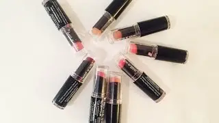 Mis labiales Wet N Wild // Swatches en los labios
