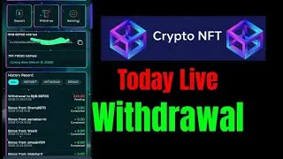 Crypto NFT Withdrawal Live Proof Today | Crypto NFT Withdrawal Update | Crypto Nft Withdrawal #NFT