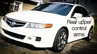 Замена задних верхних рычагов Acura TSX 04-08