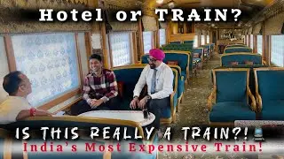 India&rsquo;s Most Expensive Train?! Deccan Odyssey Full Tour