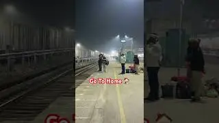NJP Railway station 🚉 I Am Go To Home 🏠 #viralvideo #home #youtubeshorts