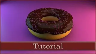 Cinema 4D Tutorial - Donat erstellen
