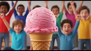 If You Like Ice Cream, Clap Twice! | Fun Action Rhyme for Kids | Nursery Rhymes & Songs for Children
