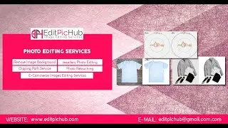 Ecommerce Image Editing Services Company | #Editpichub | Adobe Photoshop 20-2021
