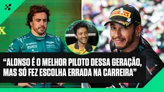 Fernando Alonso &eacute; o melhor piloto da gera&ccedil;&atilde;o na F&oacute;rmula 1? Gabriel Casagrande responde #AceleraeTalk