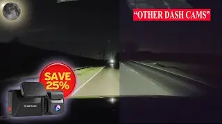 Best Night Time Dash Cam Ever!? - REDTIGER F77 Dual 4K Front + Rear