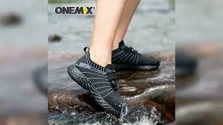 #ONEMIX Shoes Men Sneakers Size 39-46 Light Weight Breathable Lace Up Training Jogging Shoes Adult