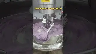 taro paste automatic commercial planetary cooking mixer machine #cookingmixer#machine #taropaste