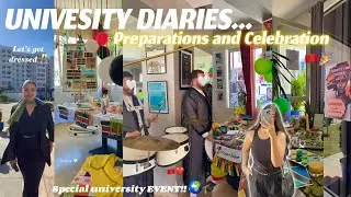 LIVING ALONE DIARIES 🌟💖 | A Day special day with me🥹🎀🪴اجيو دوزو معايا آخر الايام فالجامعة🎓🏫