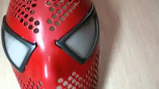 Raimi's Faceshell with magnetic Lenses Accurate, Ready, Made SpideyPlanet
