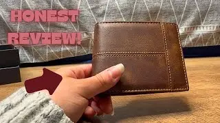 Обзор мужского кожаного RFID-кошелька Swallowmall &ndash; тонкий, но вмещает 16 карт.