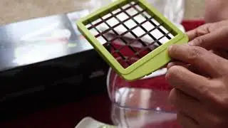 Vegetable Chopper |  Chop and Slice - Sharper Image | unboxing | Review