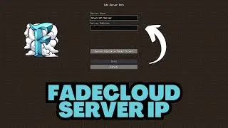 Minecraft FadeCloud Server IP 2025