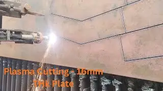 Plasma Cutting - 16mm Thk plate