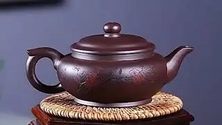Classic Chinese Yixing Tea Set Purple Clay Teapot Cup Set #teatime #giftideas