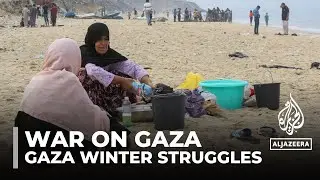 Displaced Palestinians: Gaza's winter increases suffering for Gaza’s residents