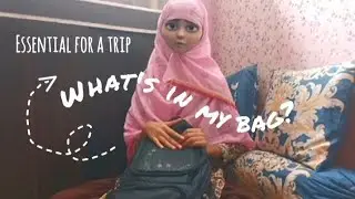 Essential things to carry for a trip💫||what's in my bag👜? 