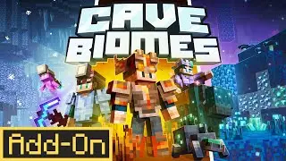 Review do Cave Biomes Addon - Minecraft PE (Bedrock)
