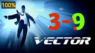 vector gameplay node-9 (technology park) #vectorgame #vector #nekki #matrix #shadow #parkour