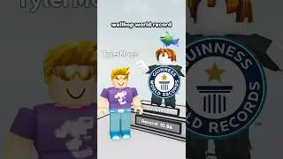 🤩 wallhop world record in roblox