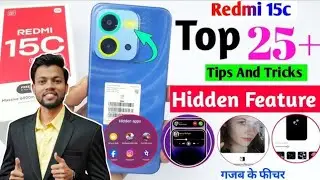 Redmi 15C Tips and Tricks || Redmi 15C 5G  New Hidden Features in Hindi/top 25+ hidden features 