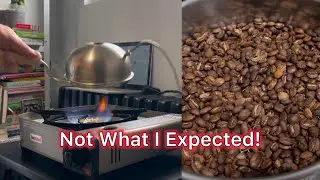 Roasting a Wet-Hulled Indonesian Sumatra Coffee for the First Time