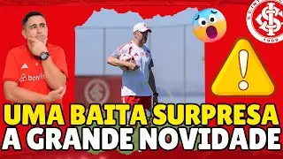 #INTER: A BAITA SURPRESA E A GRANDE NOVIDADE PARA O JOGO CONTRA O #FLAMENGO | MUDANÇAS NO TIME?