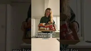 My boyfriend asked for a snack but I did this instead&hellip;